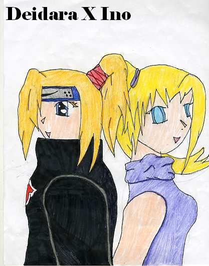 Deidara X Ino