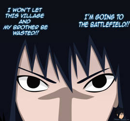 Uchiha Sasuke Decision Manga 627