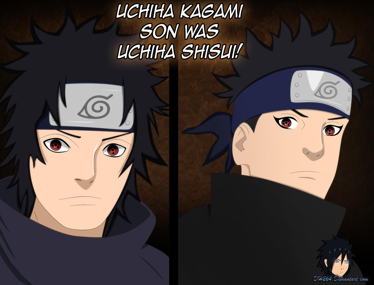 KAGAMI UCHIHA FOI O PAI DE SHISUI UCHIHA?