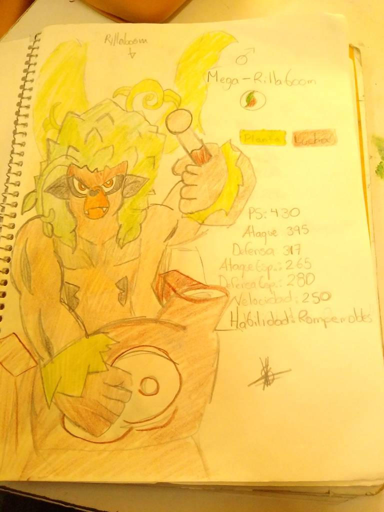 Mega Rillaboom Designs Mega-Rillaboom by D-B95-X on DeviantArt