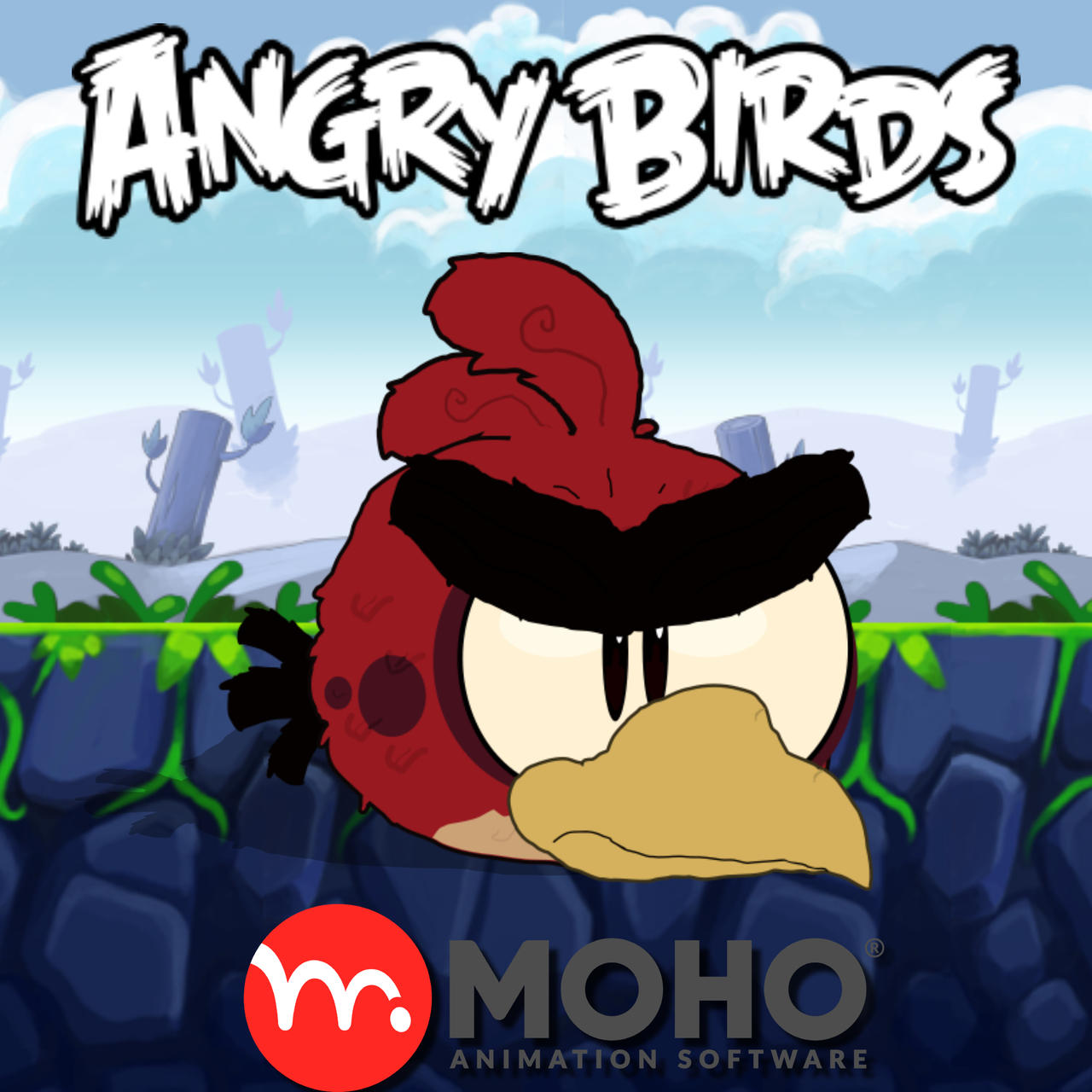 Moho Rig Deviantart Angry Birds- Stylized Red Rig (Moho 14) by NogginStudio on DeviantArt