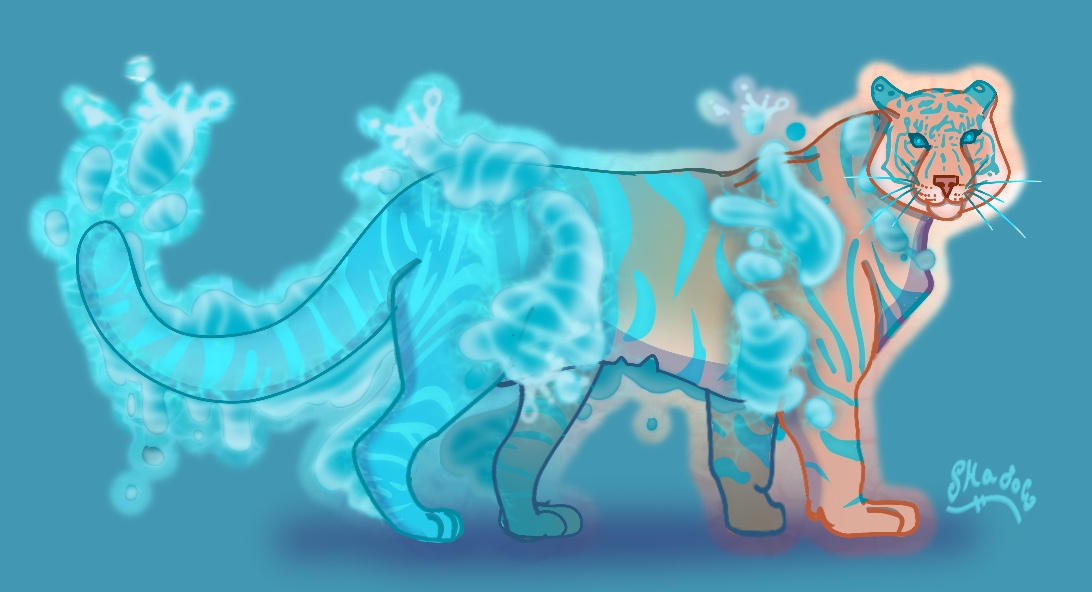 Elemental Water tiger by ShadowHunter3613 on DeviantArt
