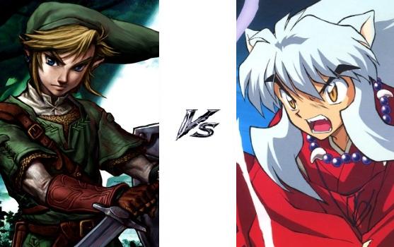 Link vs InuYasha Fight 38