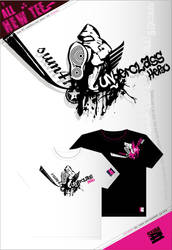 Underclass Hero Tee Design 2