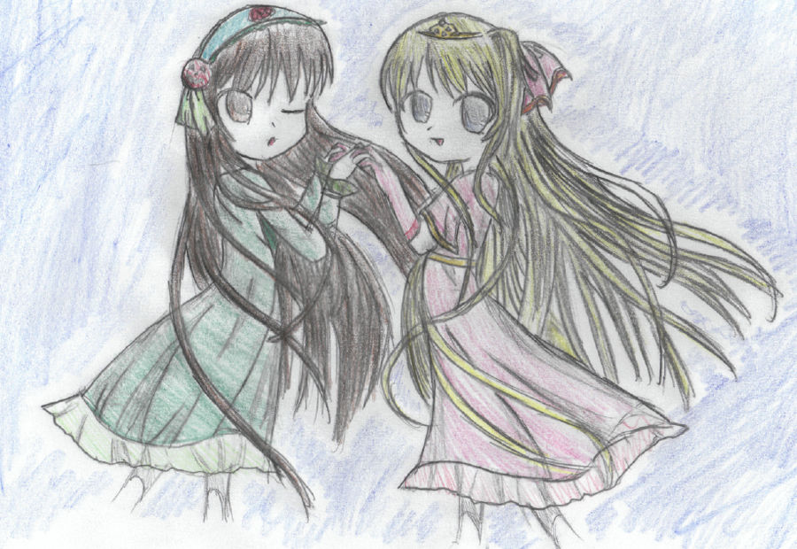 Two Princesses by Konata1699 on DeviantArt