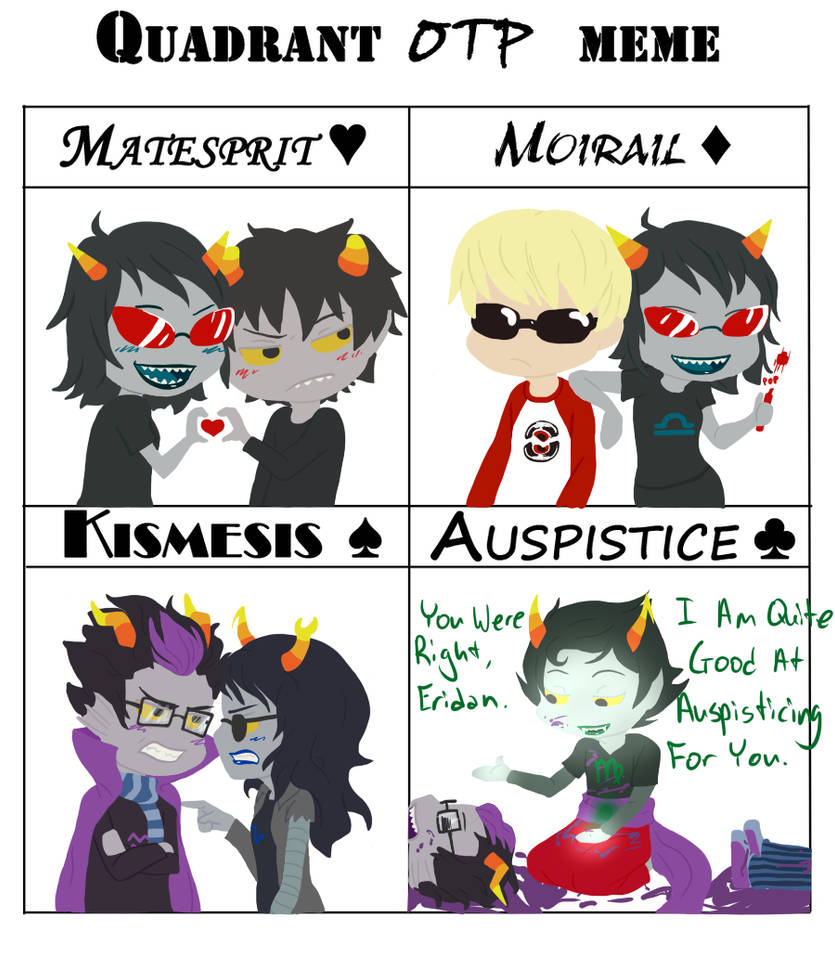 Homestuck Quadrant Meme by Kamden