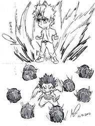 Tsuna and Luffy #2