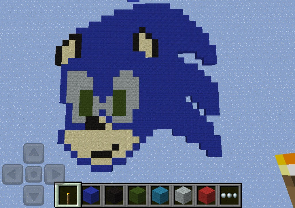 Minecraft Sonic By SarahStudios11 On DeviantArt