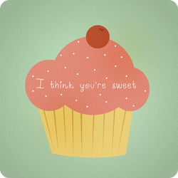 Sweet cupcake