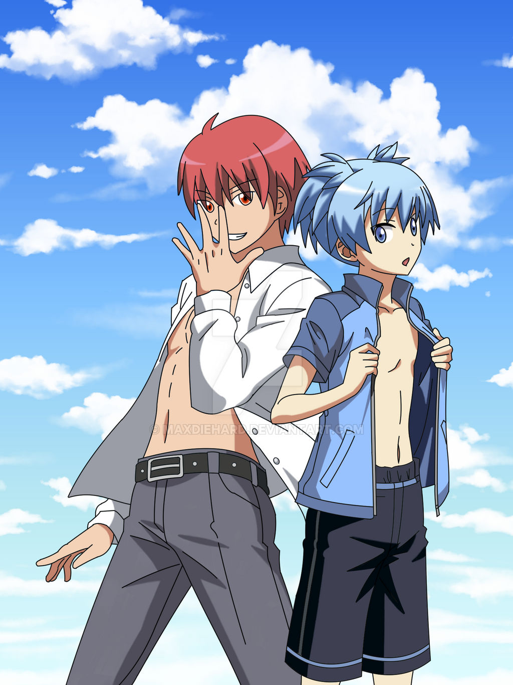 Assassination Classroom Nagisa Et Karma