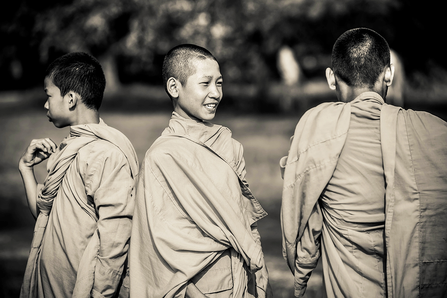 Young Monks