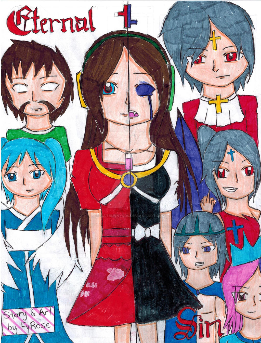 Eternal Sin-(Cover Art) by CatBunny404 on DeviantArt