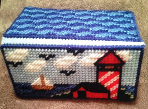 Lighthouse Checkbook Cover