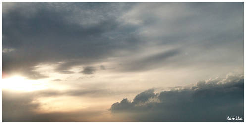 clouds and sunset