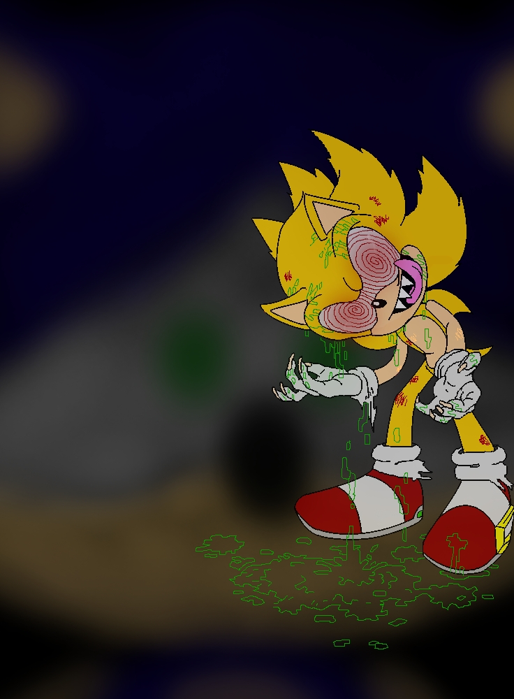 FANART:.:GIFT:. Fleetway Super Sonic by BlueBlurApple on DeviantArt