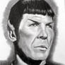 Spock (Leonard Nimoy) Star Trek Sketch Card