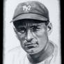 Wally Pipp Yankees Baseball Sketch Card