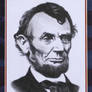 Abraham Lincoln Pastime Presidential Sketch Card