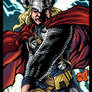 Thor God of Thunder colored