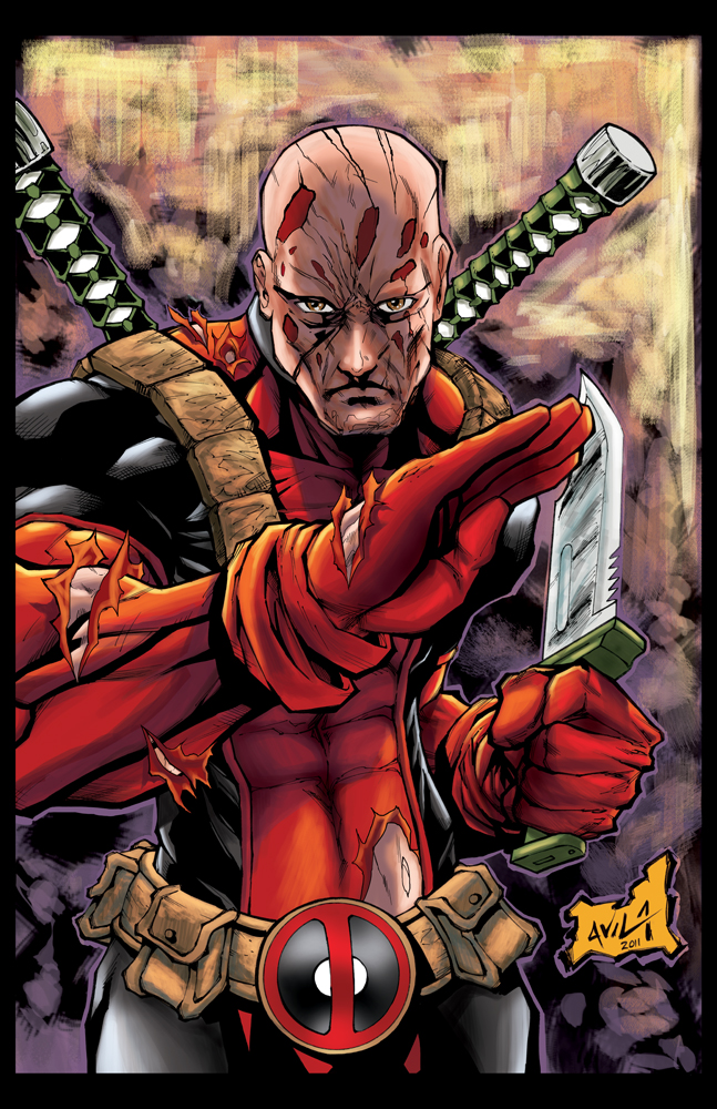 Deadpool Number 2 Unmasked by hanzozuken on DeviantArt