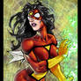 Spiderwoman colored