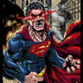 Superman Angrified Colored