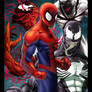 Spidey vs Symbiotes colored