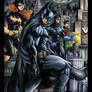 Batman and Co colored