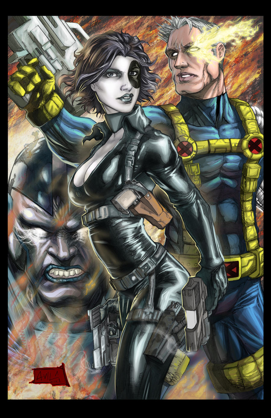 Domino and Cable colored