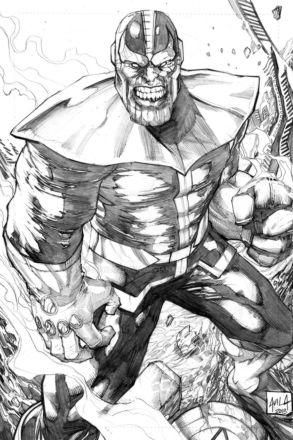 Thanos Pencils
