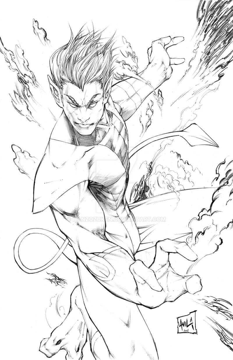 Nightcrawler 2014 pencils