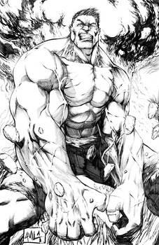 Hulk 2015 Pencils