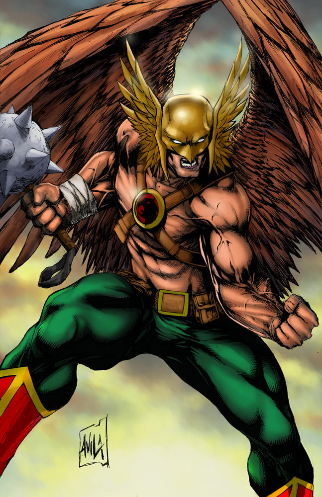 Hawkmn Hawkman Commission Colors by hanzozuken on DeviantArt