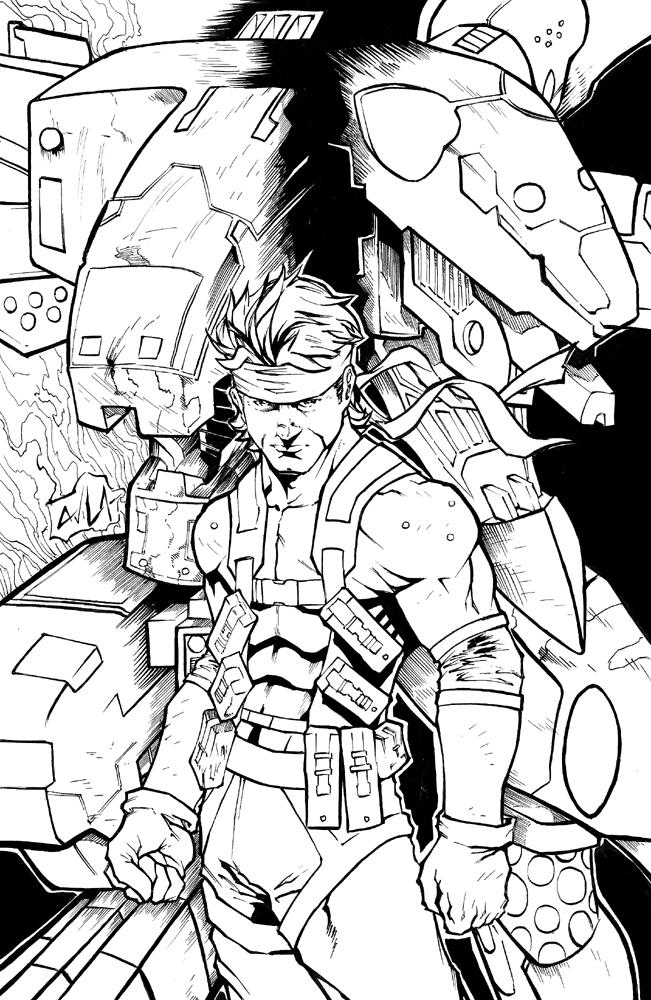 snake rex ray by hanzozuken on DeviantArt