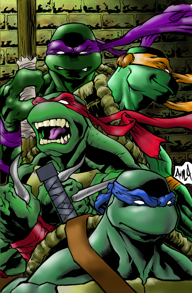 tmnt colored