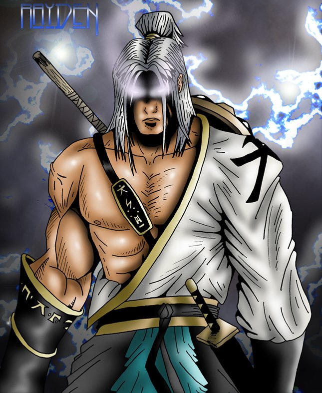Raiden without the goofy hat by theswitcher on DeviantArt