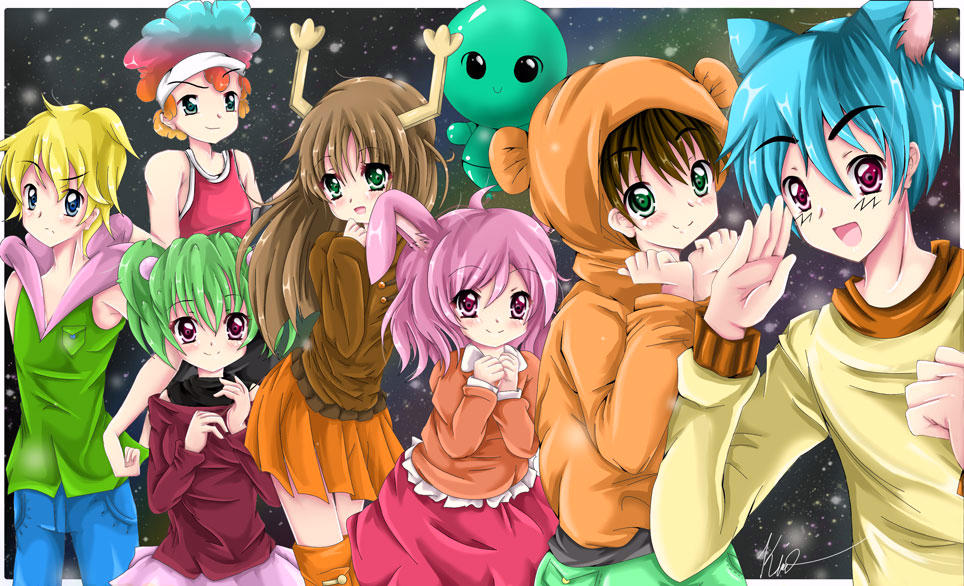 Darwin and Gumball Female/Human\Anime