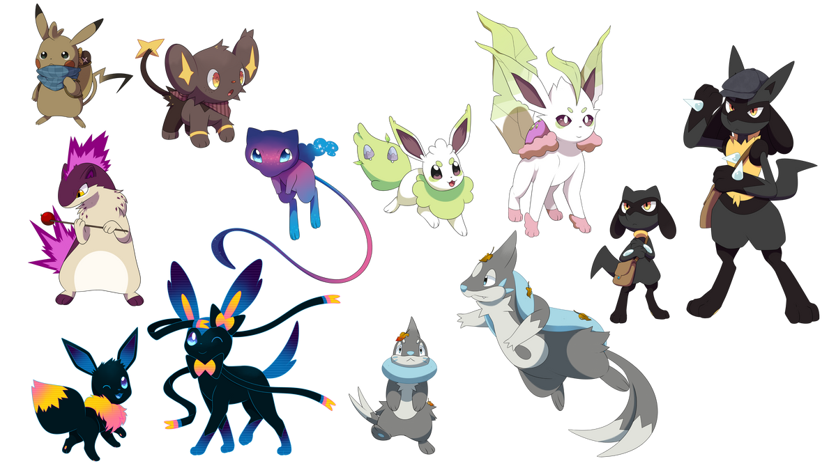 November 2021 Pokemon Customs by Dexsterpieces on DeviantArt
