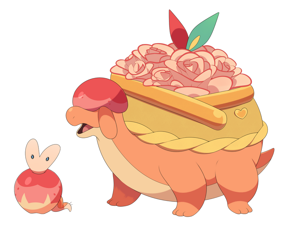 July Applin Line by Dexsterpieces on DeviantArt