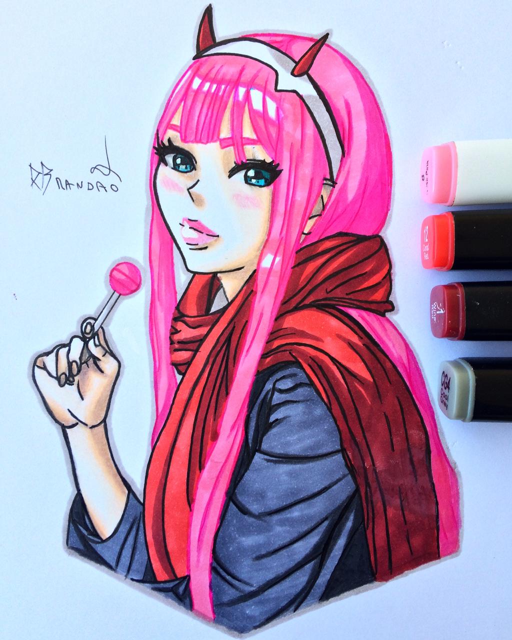 Zero Two Driver Deviantart Zero two by BrandaoArts on DeviantArt