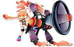 Inkling Girl - Super Smash Bros Ultimate by Luna2528CP