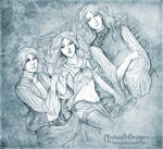 Aminael and Dragon: her Mentor by sionra