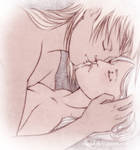 Gentle kiss by sionra