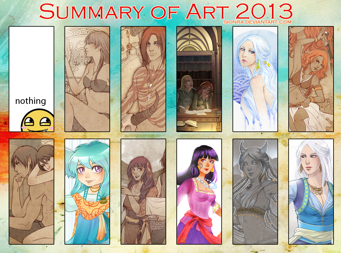 2013 Summary of Art