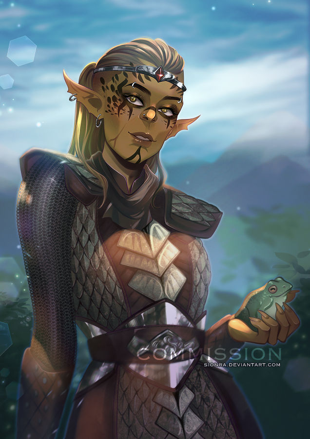 Commission: Rana by sionra on DeviantArt