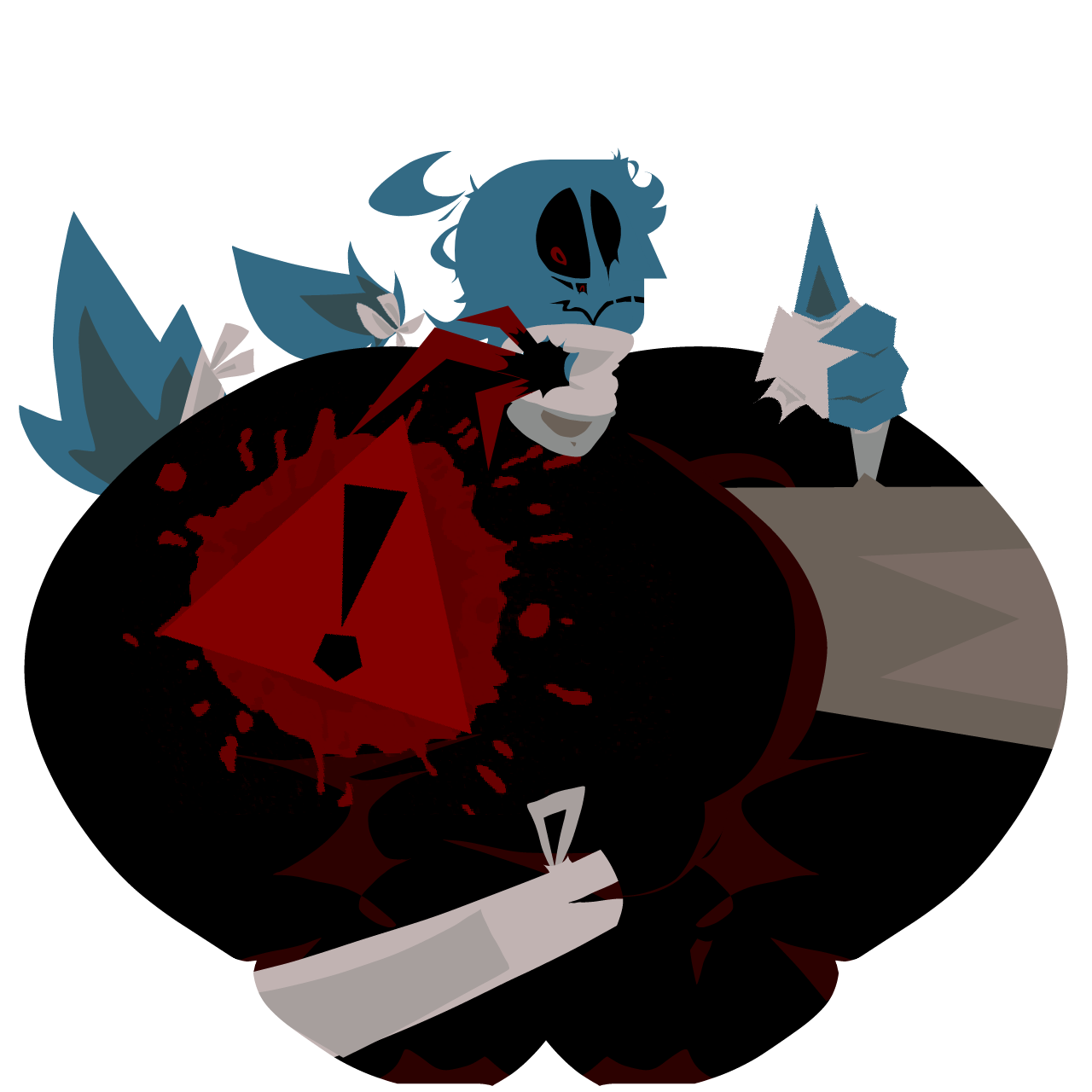 Evil P Evil P-head by TeleToonFan on DeviantArt