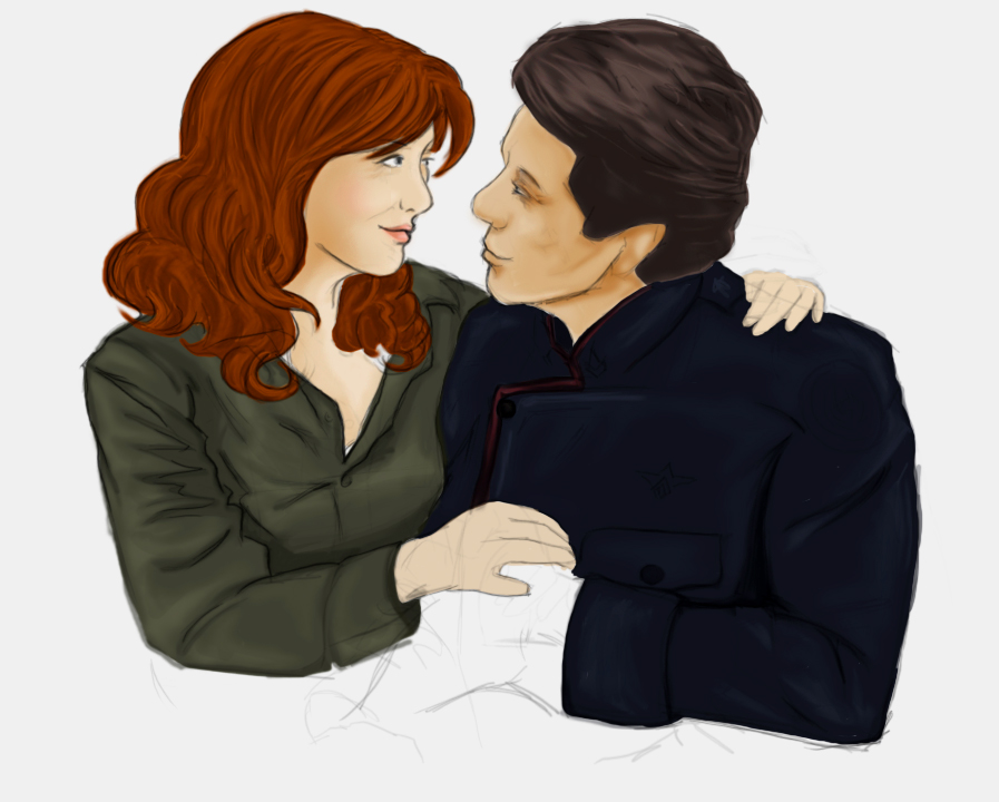 BSG - Roslin + Adama 01 color