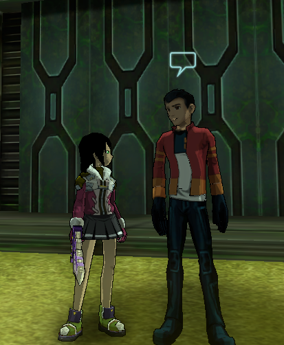 Jabber and Rex Salazar in FusionFall!