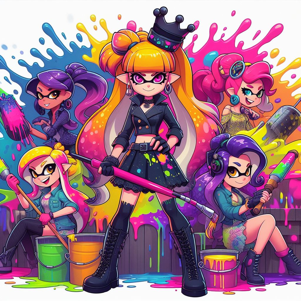 Splatoon Sea Deviantart Splatoon AI 1 by TomArtista on DeviantArt