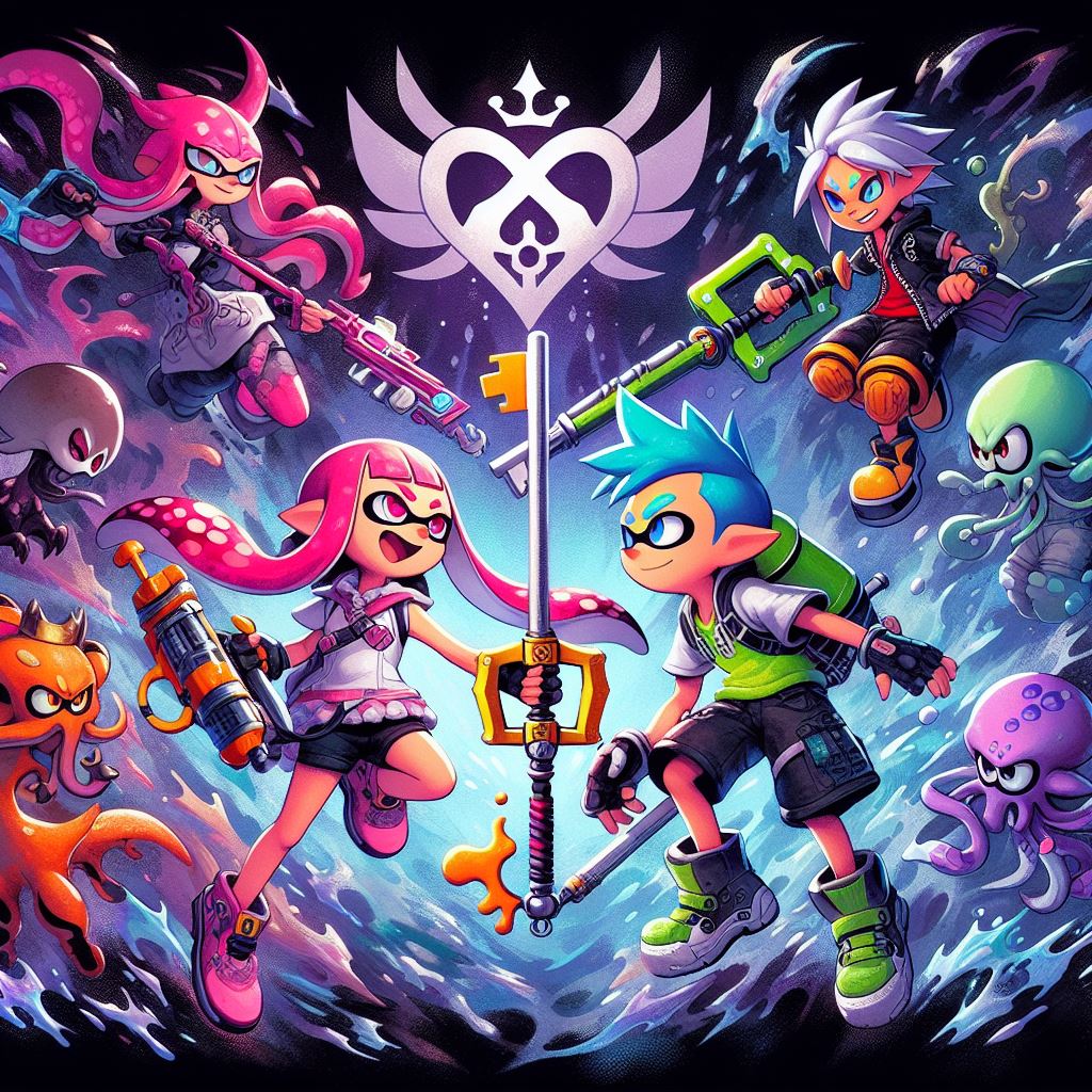Splatoon Xcom Splatoon X Kingdom Hearts AI 1 by TomArtista on DeviantArt